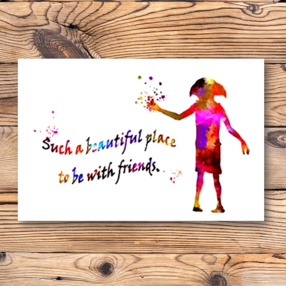 Harry Potter Dobby The Free House‎ Elf Refrigerator Fridge Locker Magnet